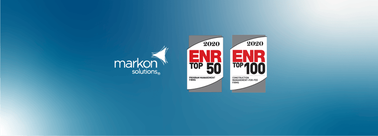 ENR Ranks Markon on Top 100 Construction Management-for-Fee Firms List and Top 50 Program Management Firms List