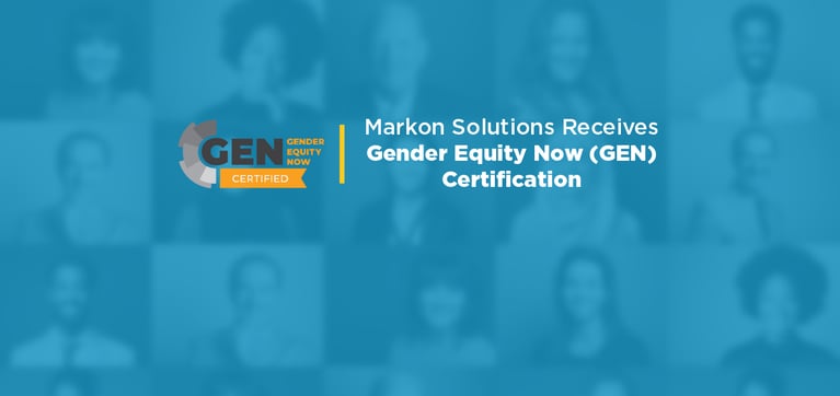Markon Solutions Receives Gender Equity Now (GEN) Certification